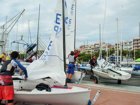 Arrenca el Campionat d'Espanya de les classes Europe i Finn a Blanes - 1