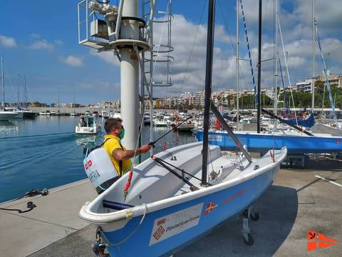 EL CLUB VELA BLANES S’ADAPTA A LA NOVA REALITAT DE LA COVID-19 - 1