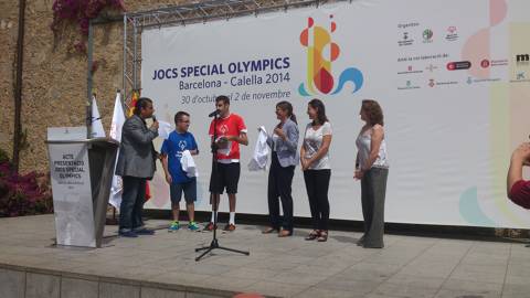Presentació a Calella dels Jocs Special Olympics 2014. - 4