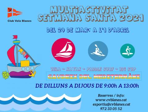 Vuelve el Casal de Vela y el Campus de Windsurf de Semana Santa 2021