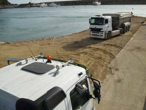 Les obres d'apliació del port arriben a la dàrsena - 1