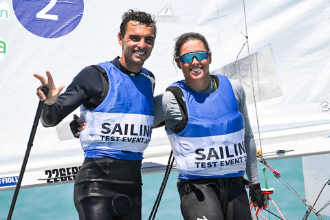 Xammar/Brugman, bronce en el 'test olímpico' del 470 mixto - 5