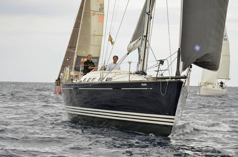 Korrigan, de Joan Balaguer y Álex Fernández, ganador de la Regata Marítim-Soller en el GRUPO-1 de la clase A2