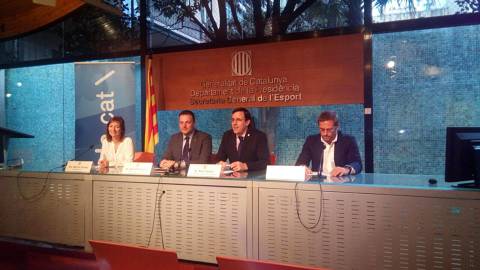 El CVB signa el contracte del Campionat de Catalunya Special que es durà a terme el proper abril