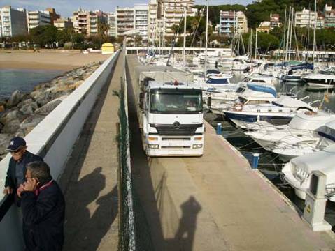 Les obres d'apliació del port arriben a la dàrsena - 8