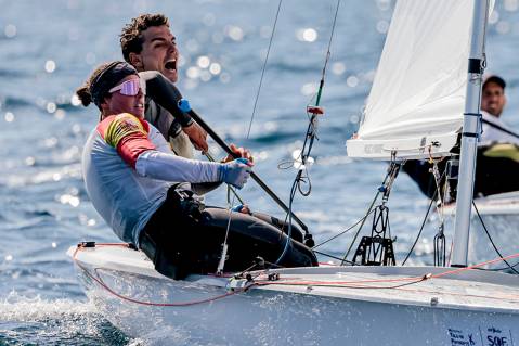 Xammar y Brugman entre la élite mundial en Palma, en la Mallorca Sailing Center Regatta. - 1