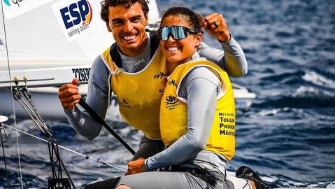 Nora Brugman y Jordi Xammar ganan el oro a Hyeres.