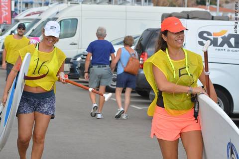 Èxit de participació al ?I Gran Premi de Paddle Surf Costa Brava' de Blanes amb més d'un centenar de participants - 3