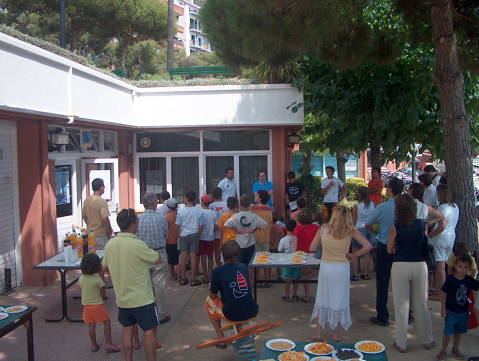 Lliurament de passaports Escola de Vela, estiu 2005 - 1