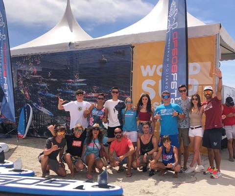 El equipo de Club Vela Blanes en el WORLD SUP FESTIVAL de Santa Pola - 3