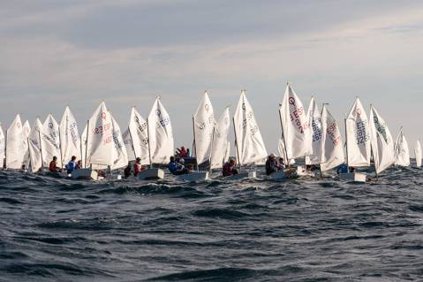 L'equip d'Optimist participa a la VIII Guíxols Cup de Sant Feliu de Guíxols. - 1