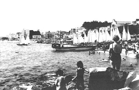 El Club de Vela Blanes organizó dos ediciones del Campeonato de España de Patines (1951 y 1955)  - 2