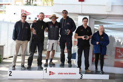 Podios blandenses en el 43.º Trofeo Vila de Blanes de crucero: SMERIT, TOSSUT, BABAU, AINUR y KORRIGAN