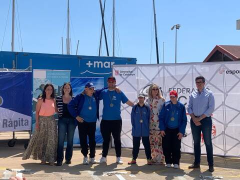 El CE El Vilar i  el Club Vela Blanes guanyen la I Regata  prova de Vela ACELL – SPECIAL OLYMPICS de Catalunya d’aquest 2024 al CN La Ràpita.