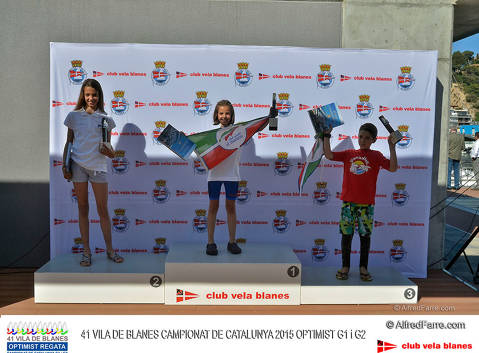 Arnau Gelpí i Nora García els nous Campions de Catalunya d'Optimist a Blanes - 5