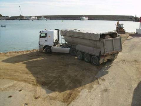 Les obres d'apliació del port arriben a la dàrsena - 4