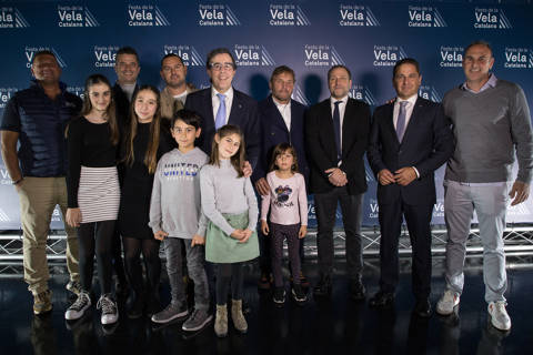 Lluvia de premios para el Club de Vela Blanes en la Fiesta de la Vela Catalana