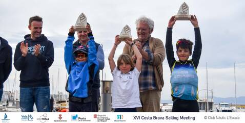 Dani López gana la XVI Costa Brava Sailing Meeting de Optimist