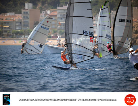 Aleksandra Blinnikka intractable al Mundial de Blanes.