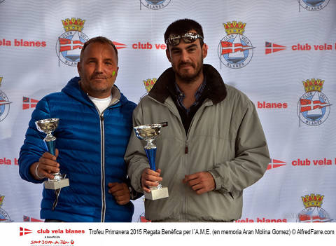 La manca de vent dona pas a la festa del Trofeu Primavera 2015 al Club de Vela Blanes. - 10