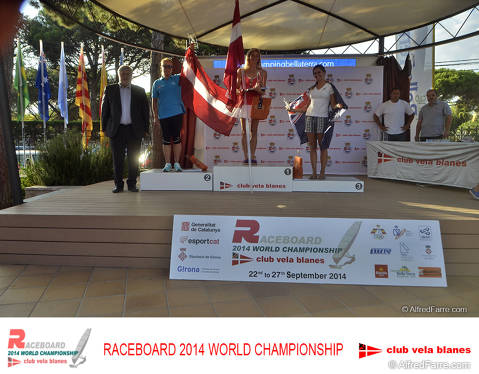 Ivan Pastor and Vita Matise Raceboard World Champions in Blanes - 2