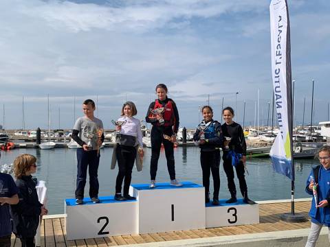  The Hernandez brothers, Nicolás and Ramón (5th and 6th) are on the podium of CN l'Escala - 1