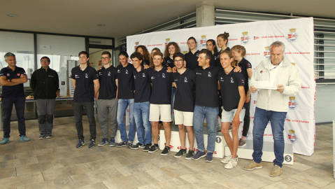 Ascensión Roca (RCNT) y Rafa Rabasa (CN Balís) Campeones de la Copa de España 2018 - 1