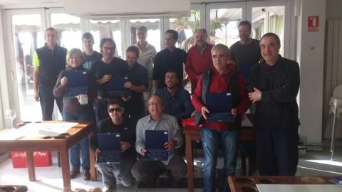 Punt i final a la temporada de creuers 2014 del Club Vela Blanes amb el lliurament de premis i l'última regata de l'any. - 2