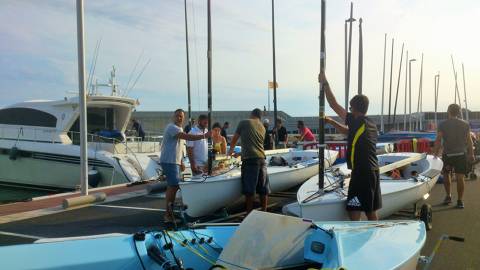 Arranca el Campeonato de España de Europe y Finn en Blanes