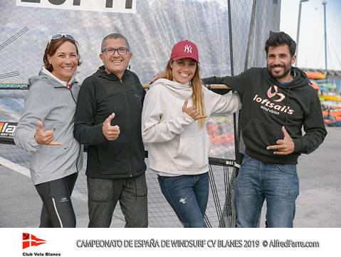 Los hermanos Manchón protagonistas del Campeonato de España de windsurf en Blanes. Curro se proclama campeón de España en Raceboard y Blanca domina de principio a fin el RS:X Femenino. - 7