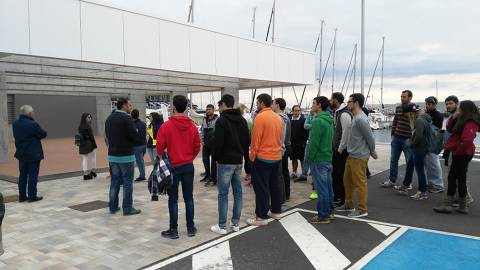 Alumnes del Tecno Campus de Mataró visiten les nostres instal·lacions. - 1