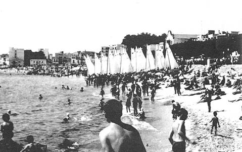 El Club de Vela Blanes organizó dos ediciones del Campeonato de España de Patines (1951 y 1955)  - 3