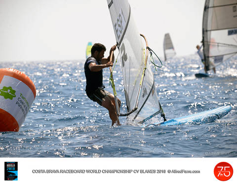 Aleksandra Blinnikka intractable al Mundial de Blanes. - 2