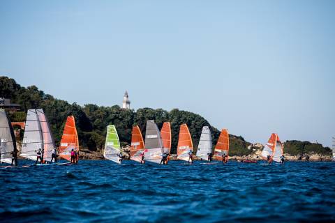 Jordi Bosch i Gonzalo Giribet al podi del Campionat del Món Màster i Campionat d’Europa de Raceboard. - 2