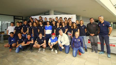 Ascensión Roca (RCNT) y Rafa Rabasa (CN Balís) Campeones de la Copa de España 2018