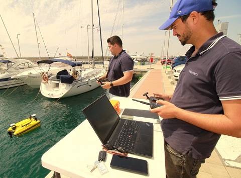 El CVB reafirma el seu compromís amb la sostenibilitat amb la instal·lació d’un sistema de regeneració del medi marí. - 4