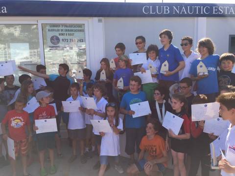 Guillem Manresa guanya el Trofeu Optimist, al Grup-3, a la regata del CN Estartit - 2