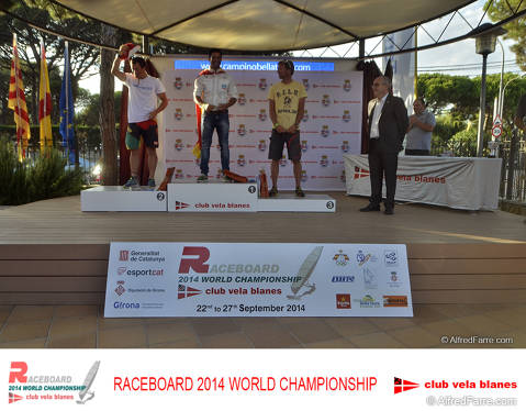 Ivan Pastor and Vita Matise Raceboard World Champions in Blanes - 1