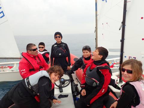 l'Equip del CVB competeix a la 3ª prova de la Optimist Excellence Cup al RCNT - 2