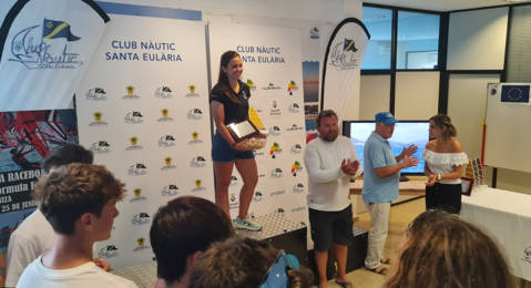 Laura Cabezas se proclama Campeona de España de Raceboard en Ibiza