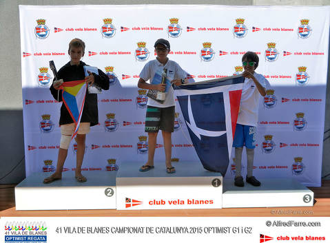 Arnau Gelpí i Nora García els nous Campions de Catalunya d'Optimist a Blanes - 7