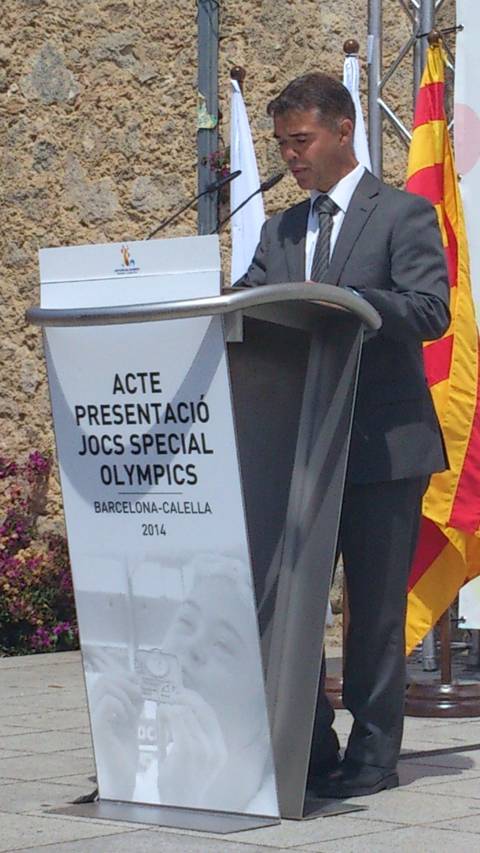 Presentació a Calella dels Jocs Special Olympics 2014. - 6