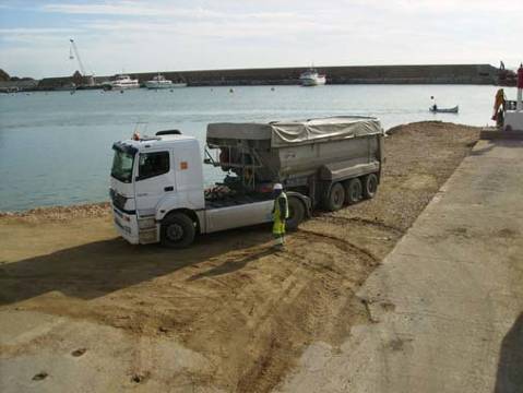 Les obres d'apliació del port arriben a la dàrsena - 6