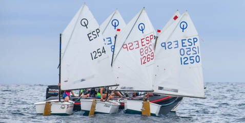 Bon debut dels optimist blanencs a la XIX ATENA REGATA Campionat Catalunya G-3 - 1