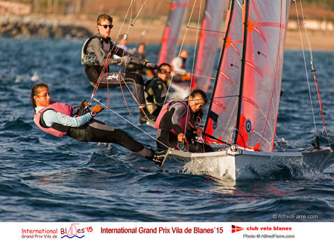 Conclou la primera jornada de l'International Grand Prix Vila Blanes amb set excel·lents regates - 2