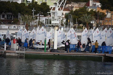 S'inicia la regata Vila de Blanes d’Optimist amb 145 regatistes de tot el litoral català. - 3