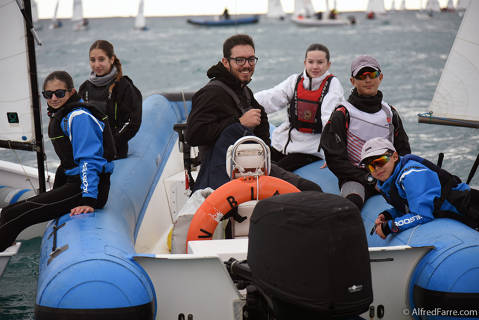 S'inicia la regata Vila de Blanes d’Optimist amb 145 regatistes de tot el litoral català. - 1