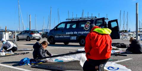 El Equipo de Regatas de Optimist 