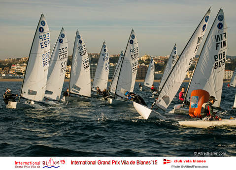 Conclou la primera jornada de l'International Grand Prix Vila Blanes amb set excel·lents regates