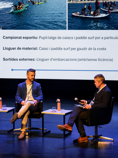 El Club de Vela Blanes reivindica la integració social dels clubs nàutics a les Jornades Tècniques de Ports de Catalunya. - 1